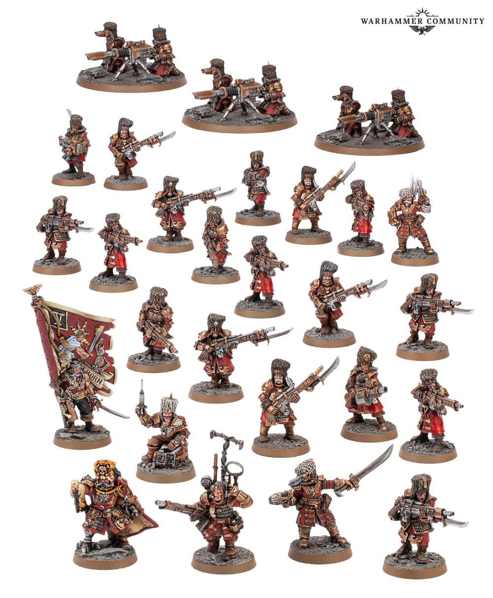 Vostroyan Firstborn Return to Made to Order, Classic Astra Militarum Regiments Back Soon