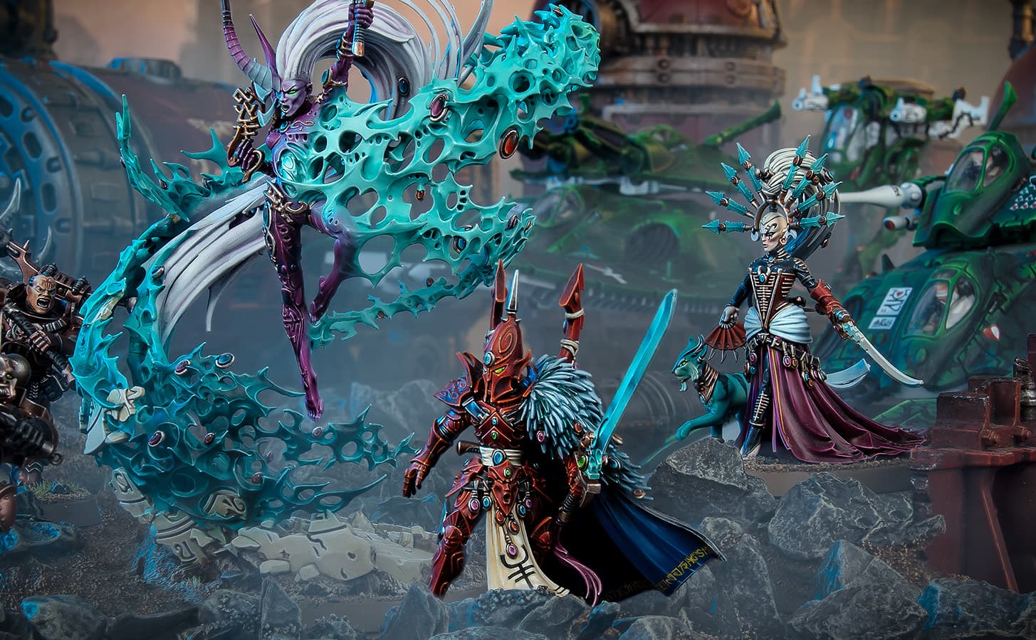 Joel Shows Off His Growing Ynnari Corsair Force for Warhammer 40k