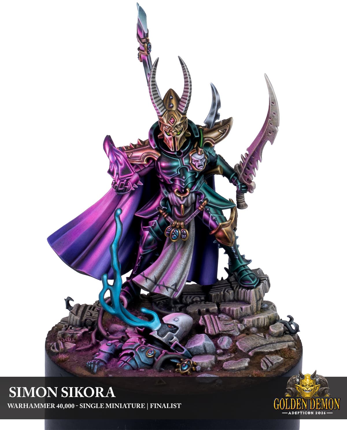 Golden Demon AdeptiCon 2026 Finalists Announced, Showcasing Miniature Painting's Best