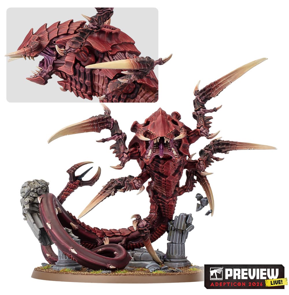 Red Terror Returns to 40k, Goonhammer Sizes Up Tyranid Value Beast