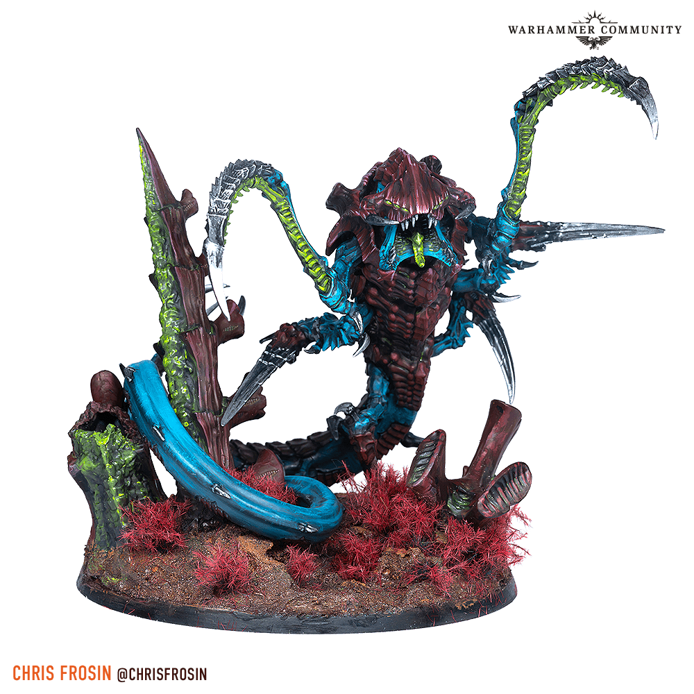 Warhammer fans paint the Red Terror in striking new colors