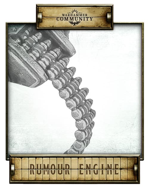 Warhammer Rumour Engine teases bullets, hobbyists guess the next miniature
