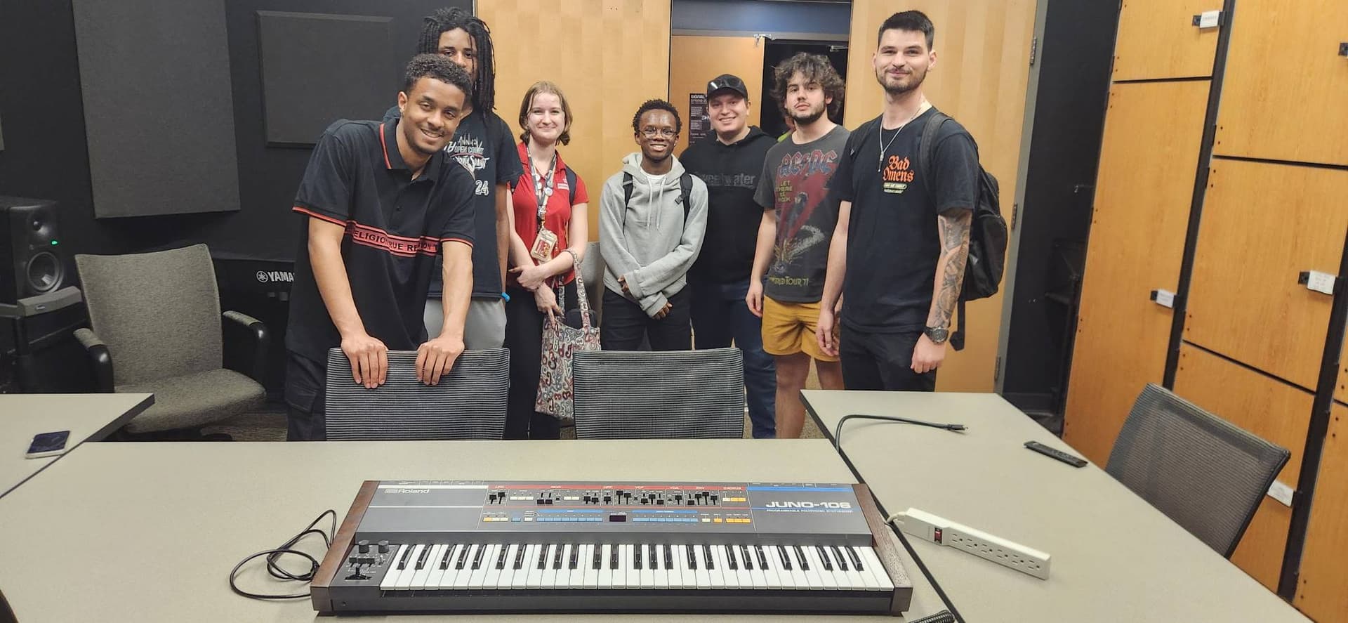 AudioKit Pro donates vintage Roland Juno-106 to Indiana University Indianapolis