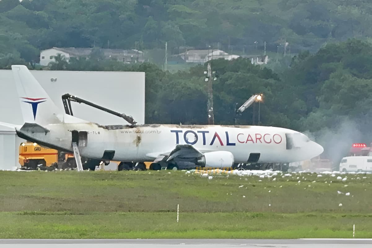 Delta Flight 104 Makes Emergency Landing After Engine Fire in São Paulo