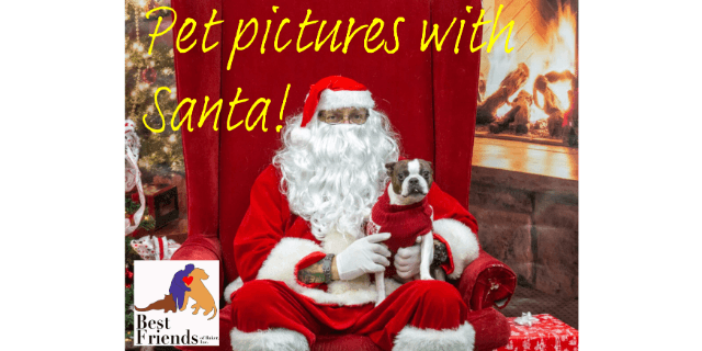 Pet Photo Sessions With Santa Set for Two December Weekends