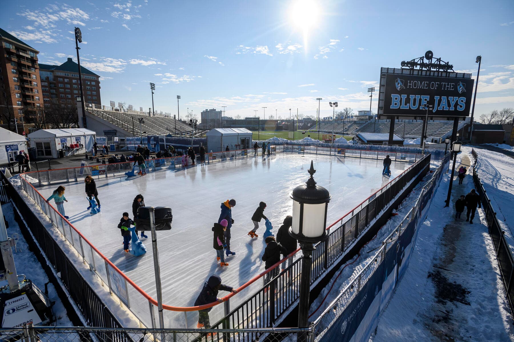 Johns Hopkins Returns Ice Rink to Homewood Campus, Public Can Skate Weekends
