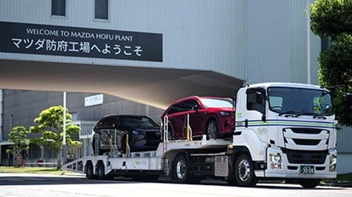 Mazda, Nippon Express trial hydrotreated vegetable oil in vehicle transport