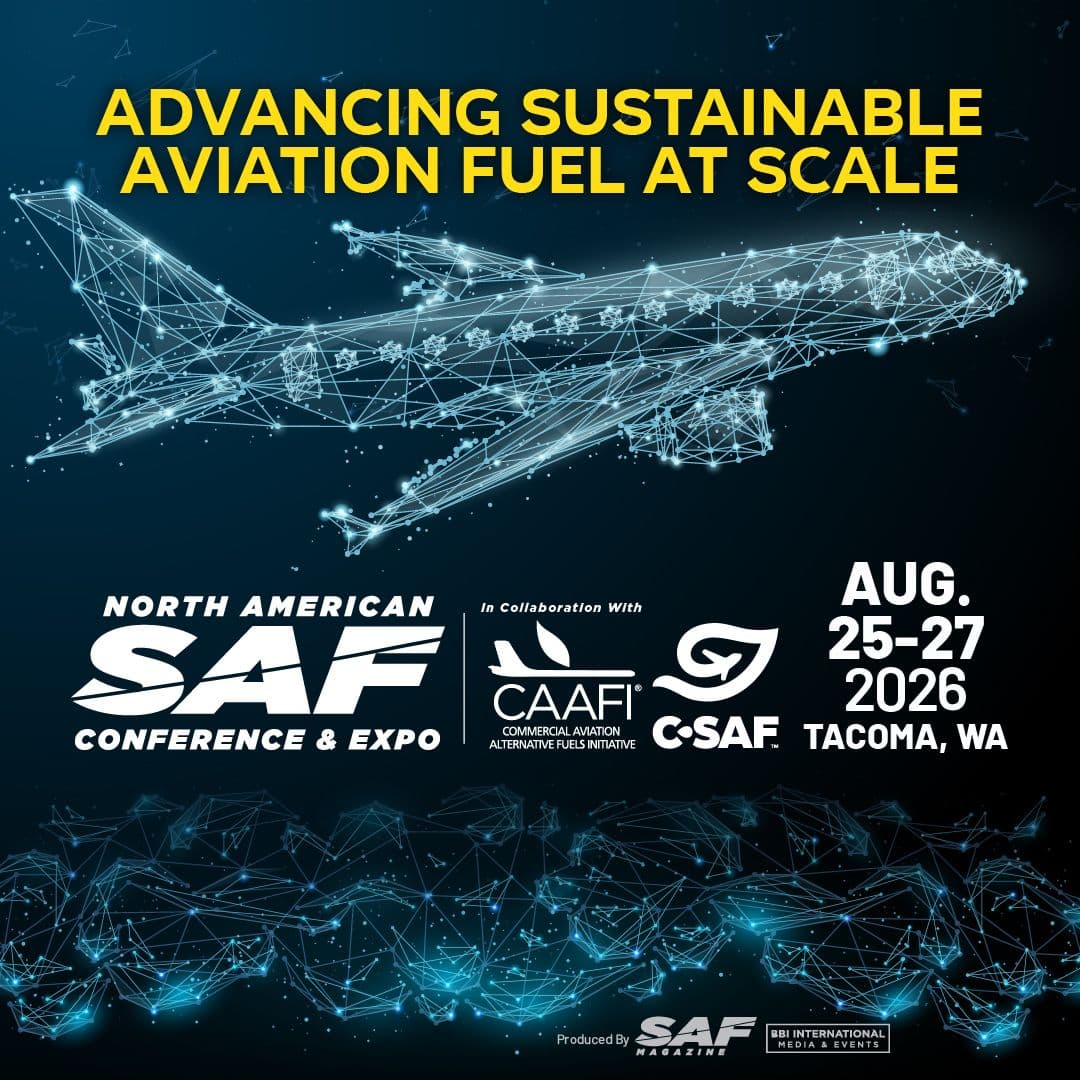 North American SAF conference agenda spotlights infrastructure and partnerships