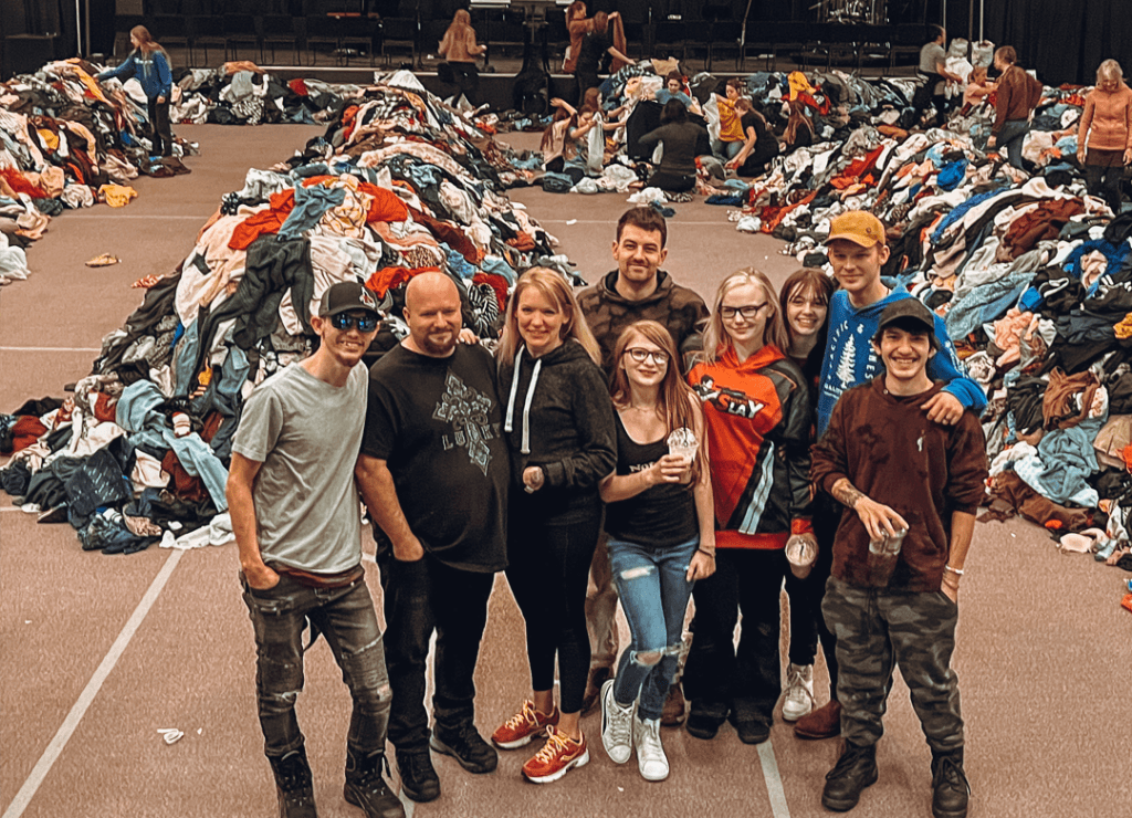 Beau Monde charity sale filled fairgrounds with bargain clothing