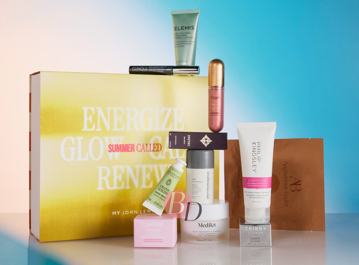 John Lewis MyJL members get Summer Beauty Box with Laneige and Augustinus Bader