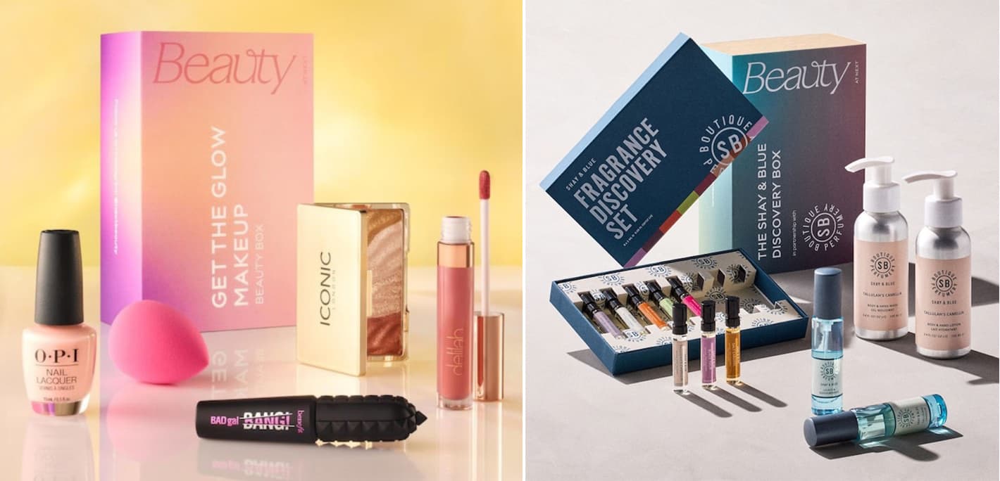 Next launches affordable beauty boxes with makeup, fragrance and body care