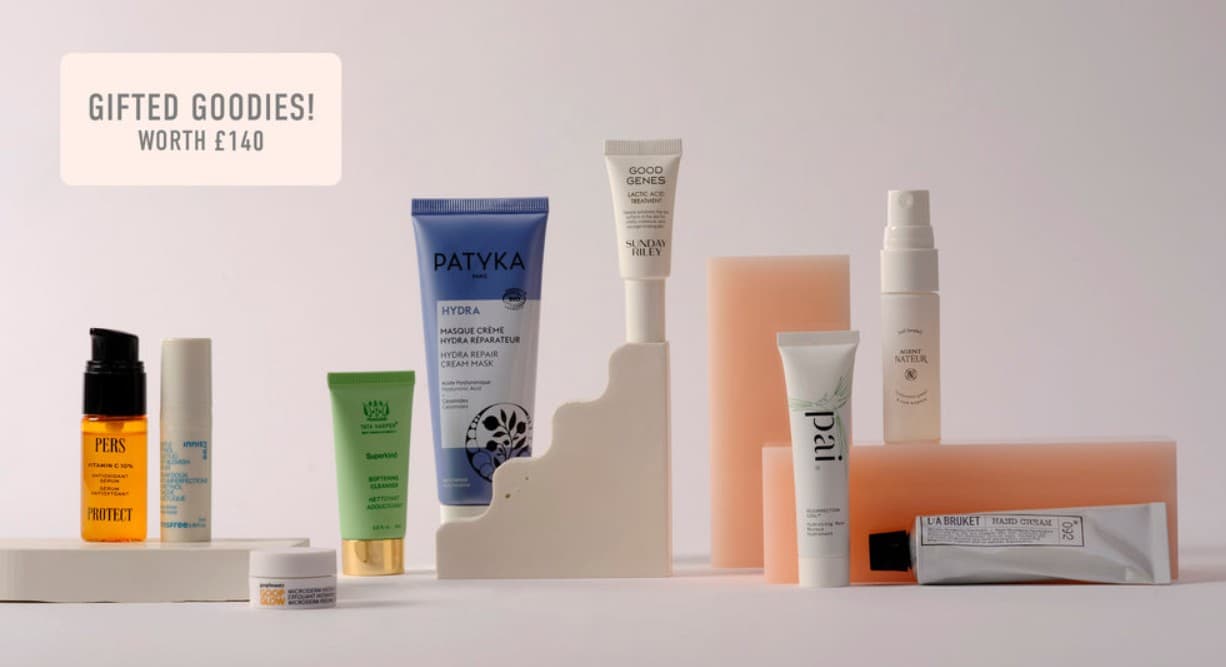Oh My Cream offers free Discovery Goodie Bag with £120 spend