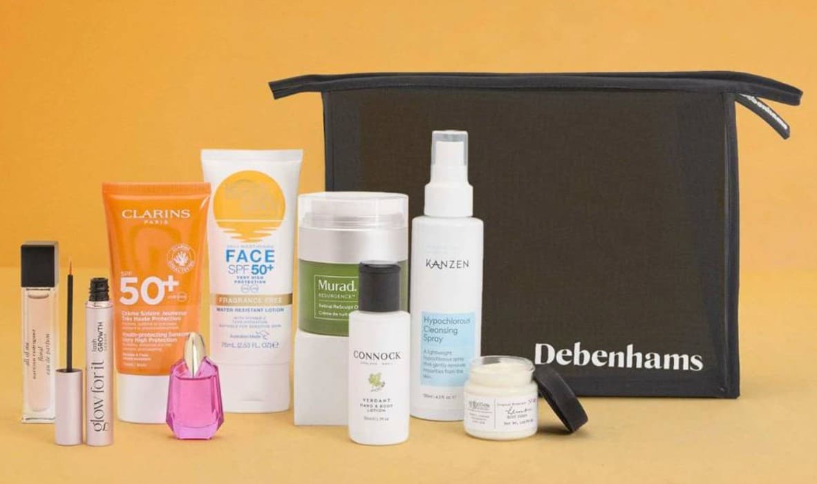 Debenhams Summer Icons Edit offers £210 beauty box for £40