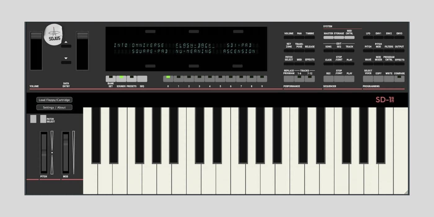 Free SD-1 plugin brings Ensoniq’s retro wavetable sound to DAWs