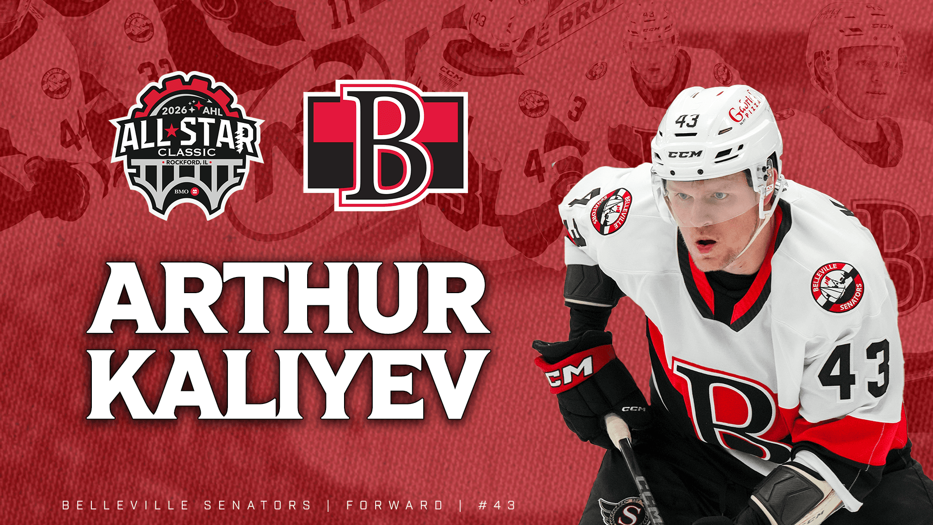 Kaliyev Scores Hat Trick as Belleville Shuts Out Manitoba 5-0