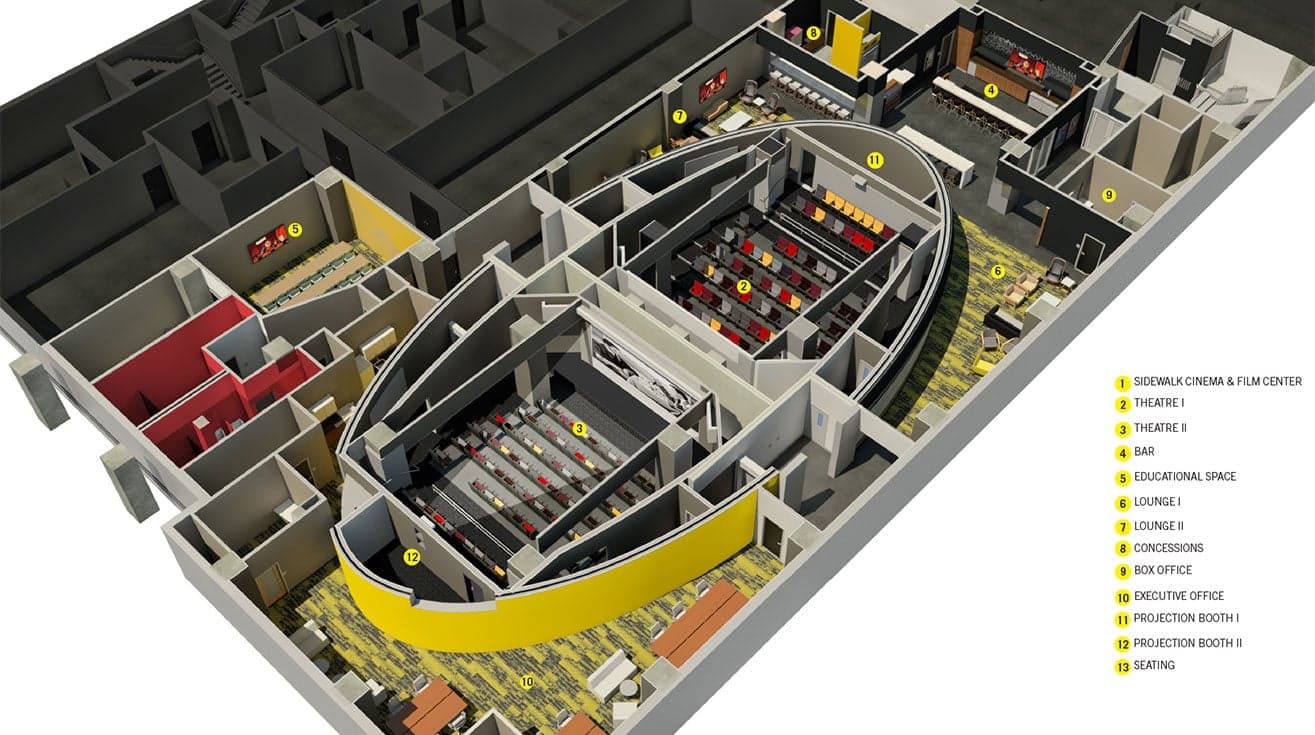 Pizitz Food Hall Partners With Sidewalk Cinema to Bring Film Downtown