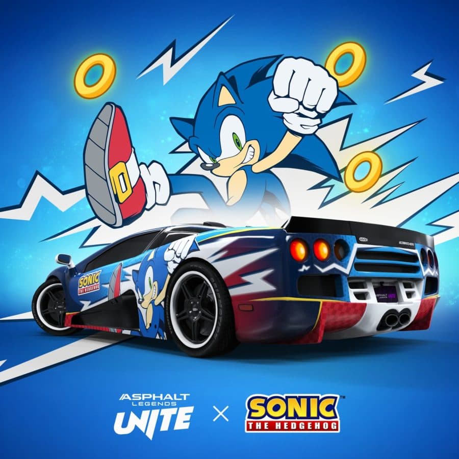 Asphalt Legends Unite brings Sonic back for anniversary crossover