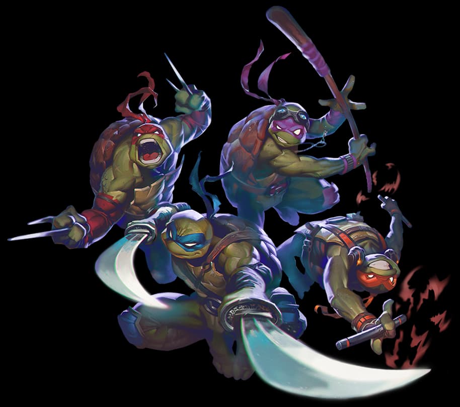 Teenage Mutant Ninja Turtles set brings a five-color Turtle Power! Commander deck