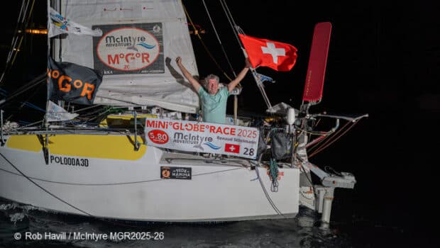 First-Ever McIntyre Mini Globe Race Completed by 15 Home-Built Yacht Skippers