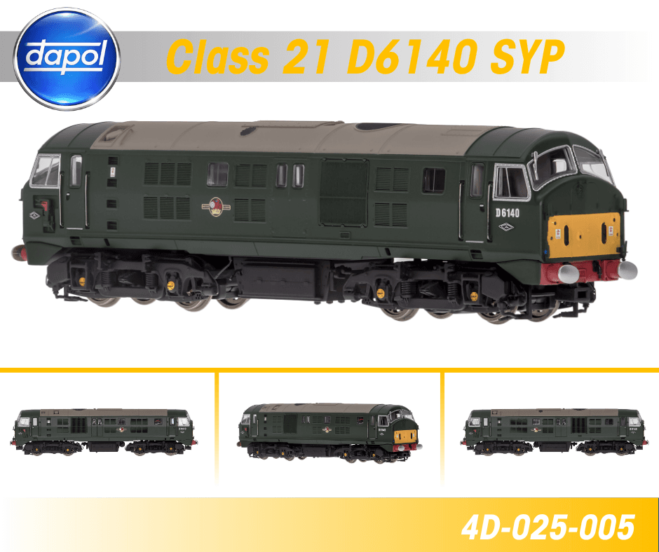 Dapol approves first production samples of OO Class 21 and 29 diesels