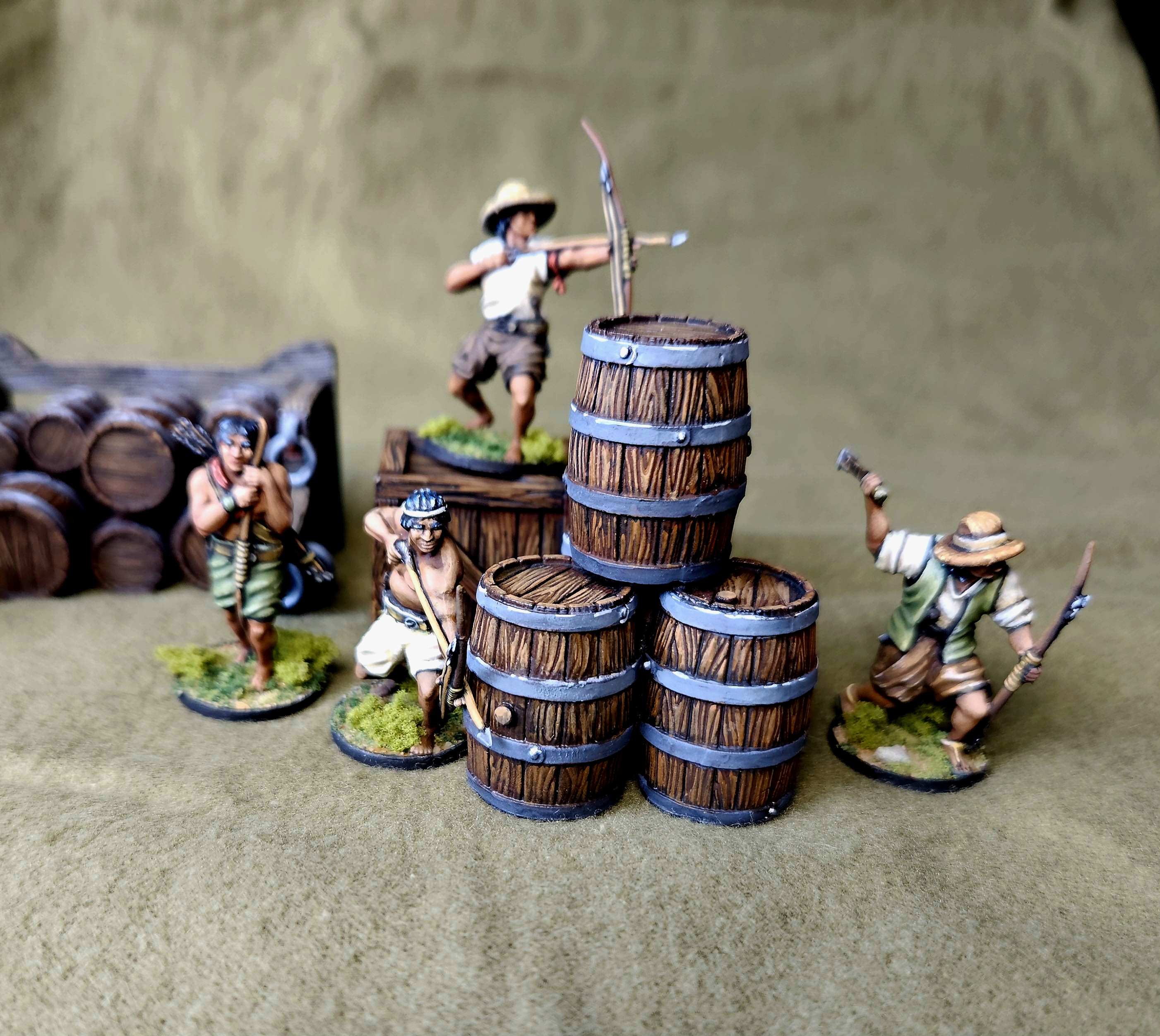 Blood & Pigment Announces Midpoint Prizes and Categories for Great Pirate Paint Off