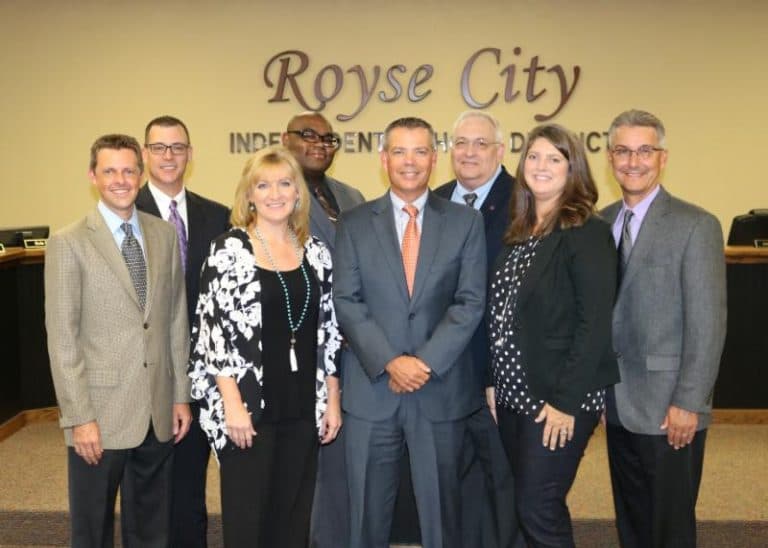 Royse City celebrates trustees under Our Future Is Public theme