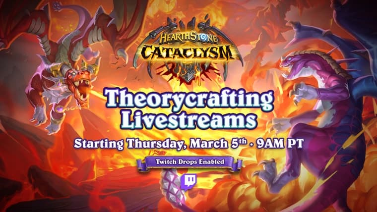 Blizzard Details CATACLYSM Community Events, Pre-Release Brawl, Balance Changes
