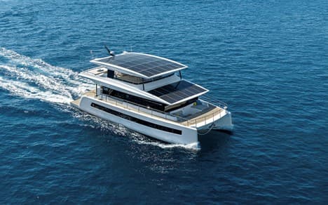 Solar Electric Catamaran Completes Owner Led Transatlantic Voyage