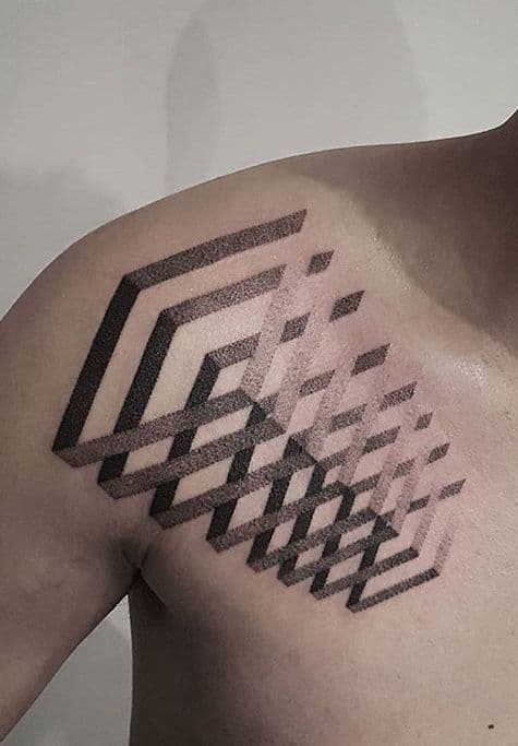 27 geometric tattoo ideas for stylish, confident body art