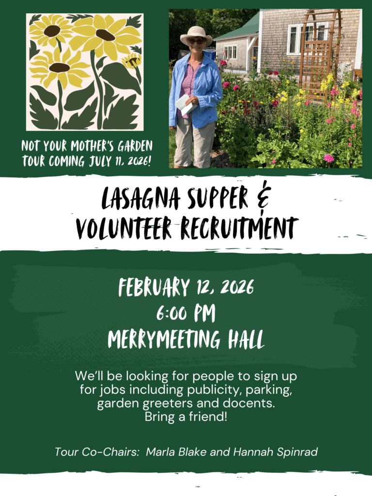 Bowdoinham Library Plans Lasagna Supper and Volunteer Recruitment Feb. 12