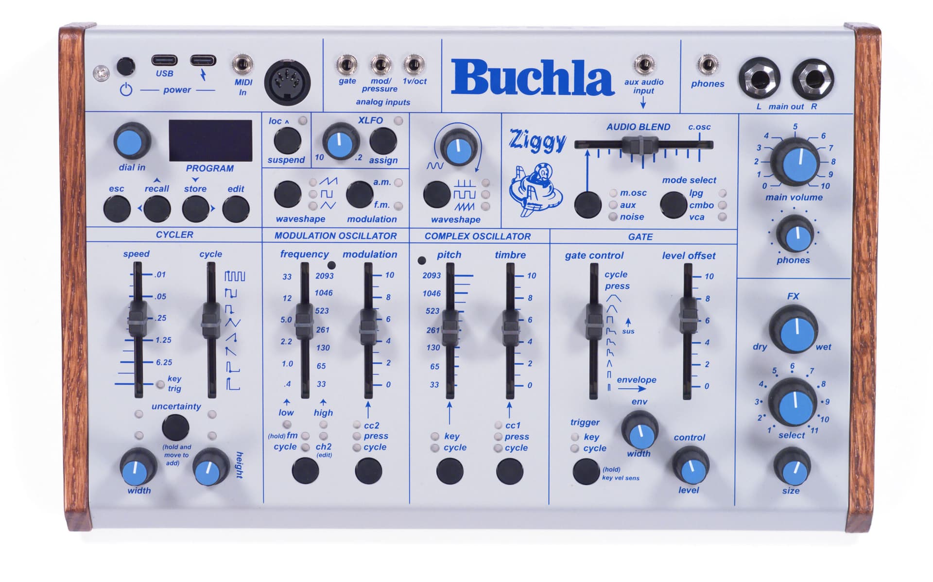 Buchla Ziggy condenses West Coast synthesis into a portable desktop instrument