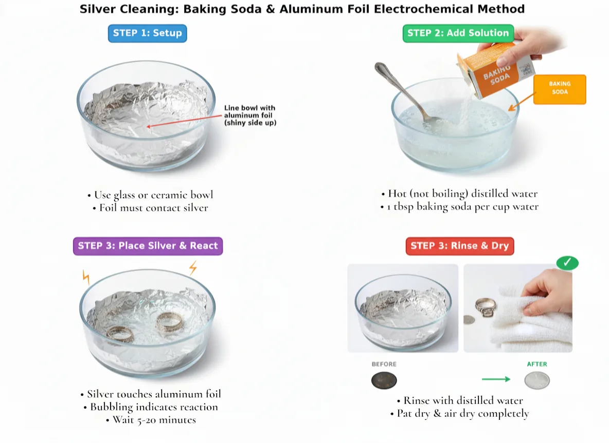 Science-backed methods rank safest, most effective ways to clean silver jewelry
