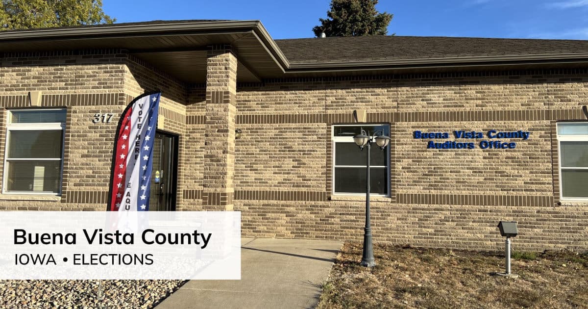 Buena Vista County Auditor Office Closes April 1 for Election Training