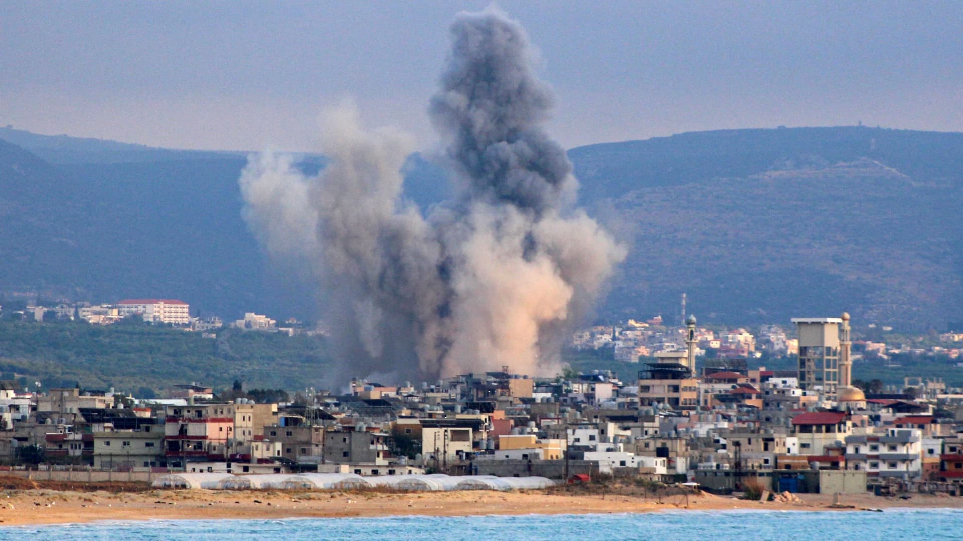 Israel strikes southern Lebanon after largest evacuation order since ceasefire