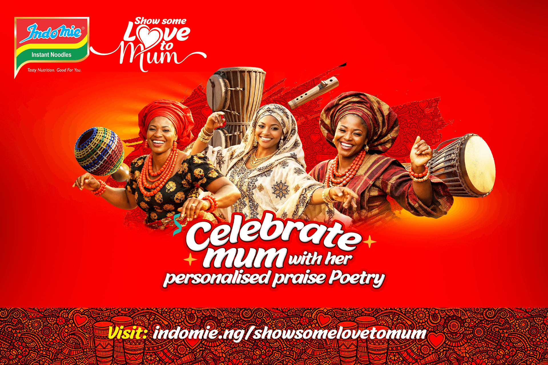Indomie Blends AI With African Praise Poetry to Honor Mothers This Year
