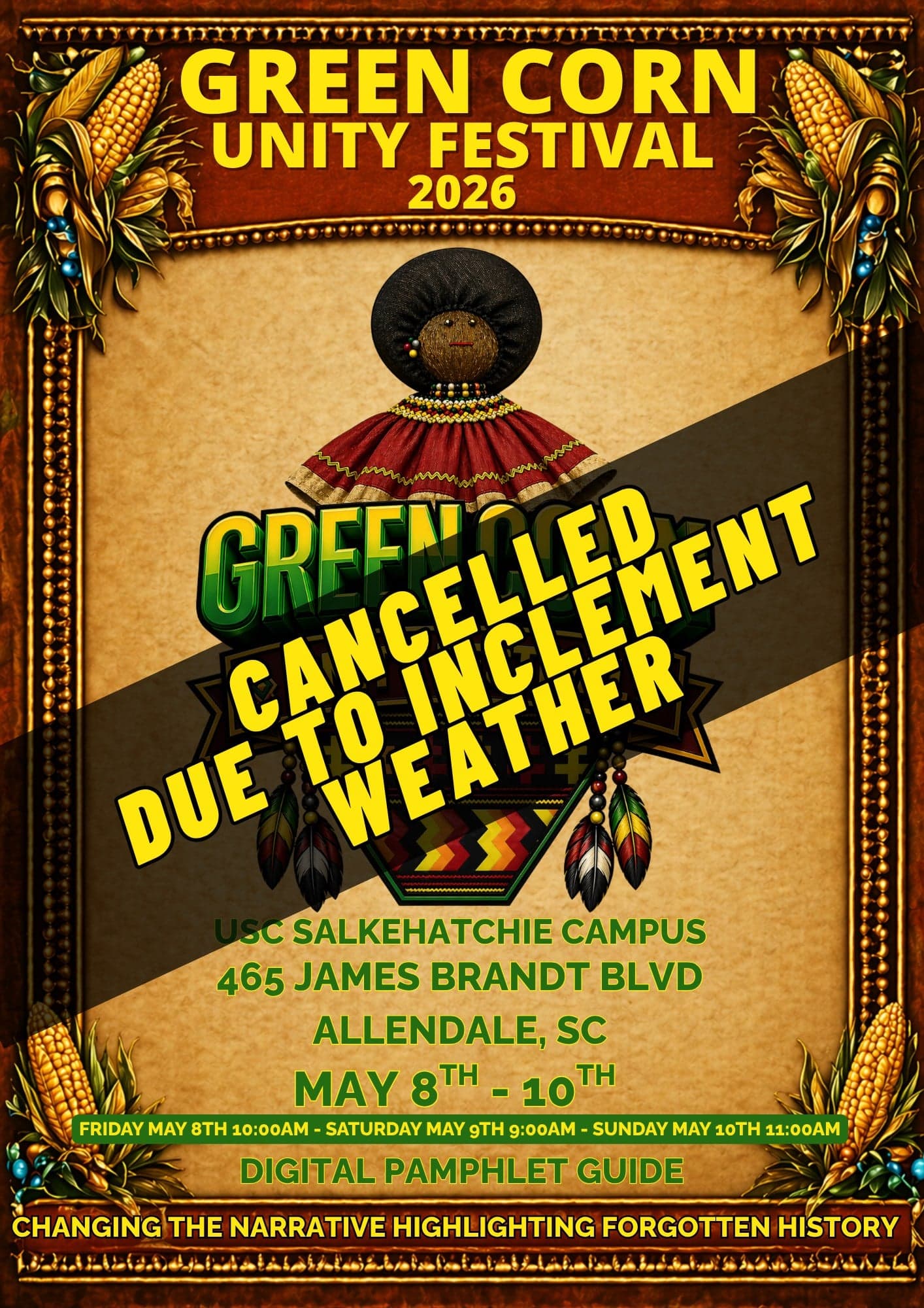 Green Corn Unity Festival returns to USC Salkehatchie in Allendale
