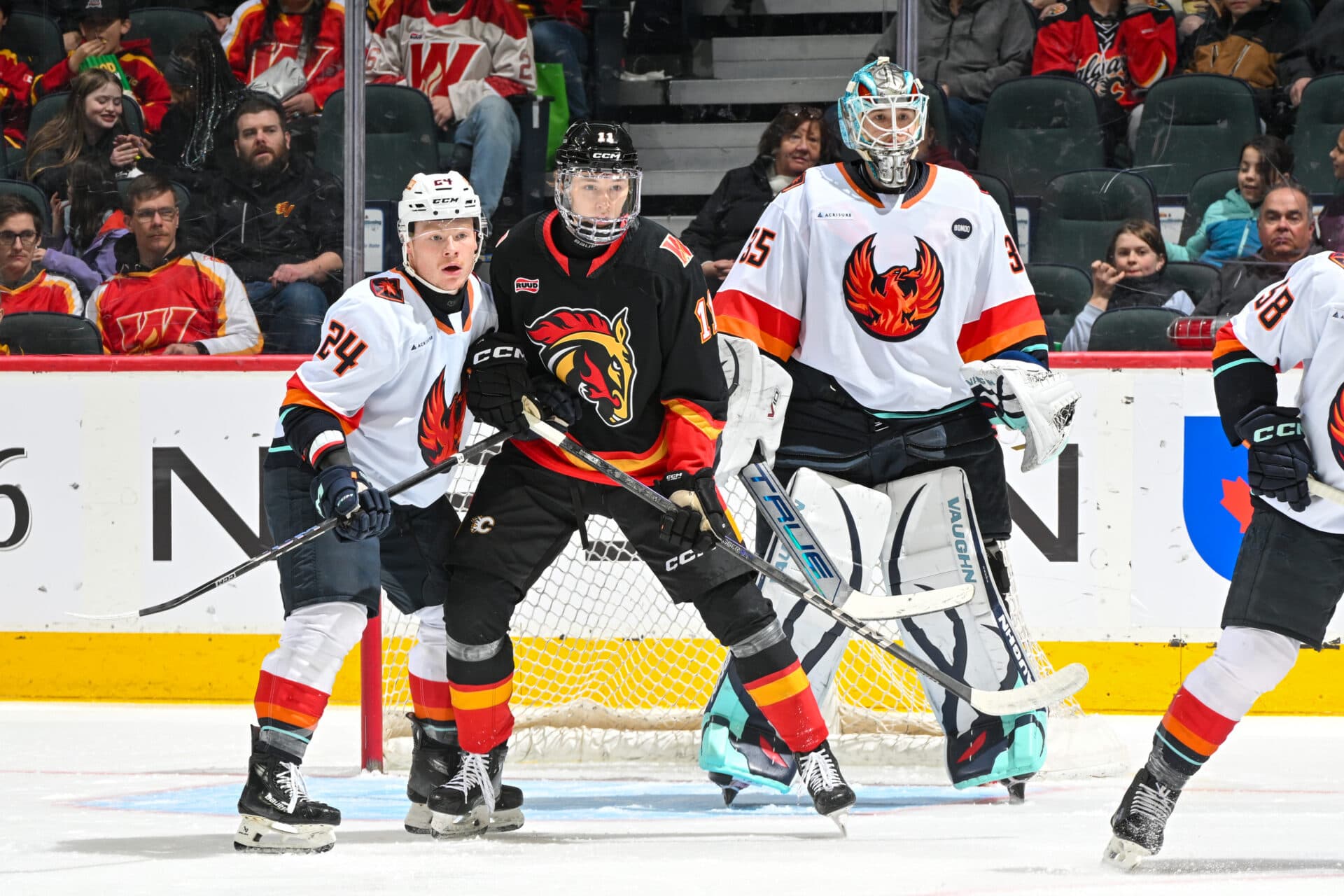 Wranglers hold off Rocket 6-3; Frk, Parekh each net two