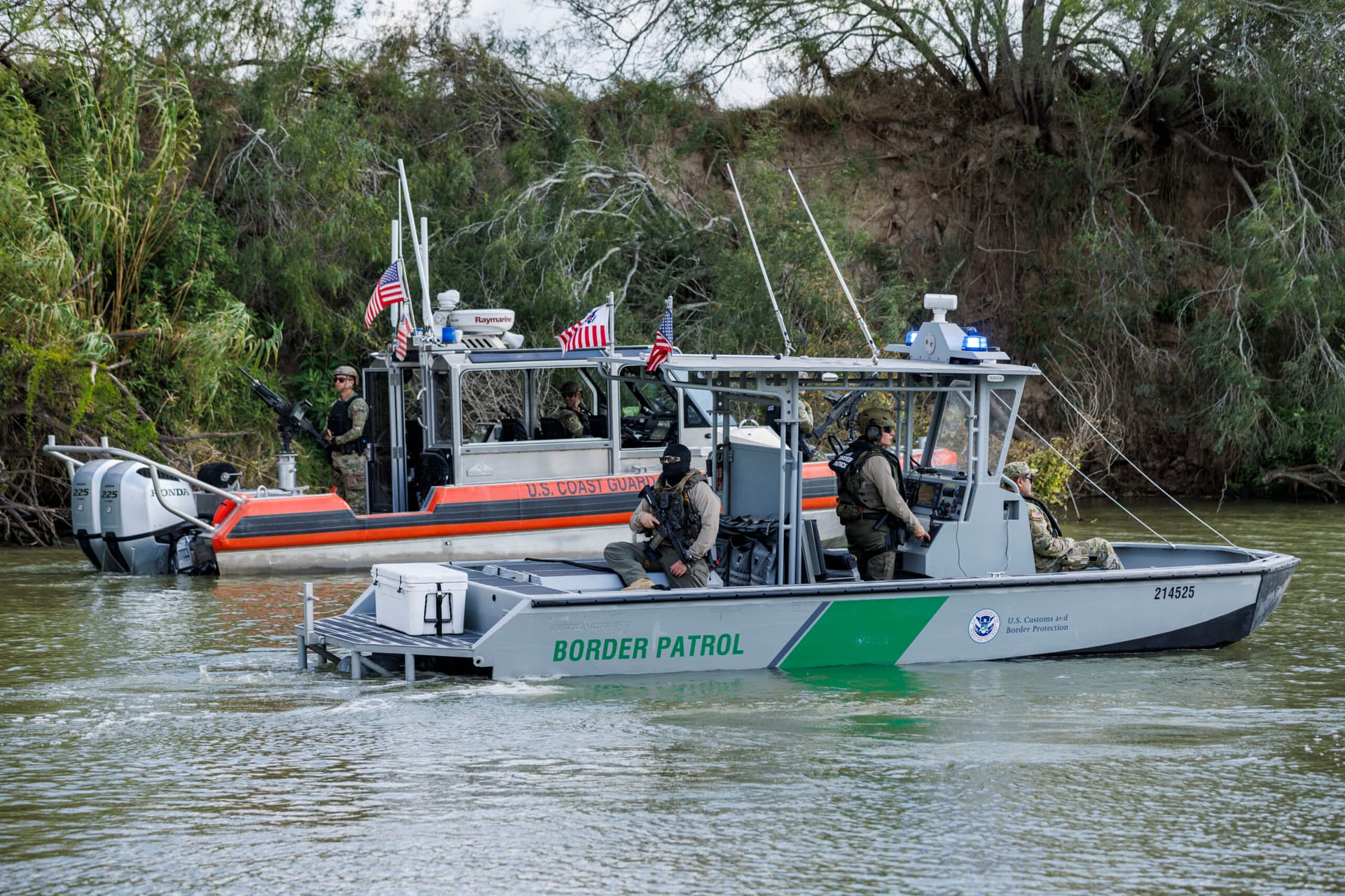 Border Patrol, Mexican authorities conduct joint Rio Grande mirror patrol