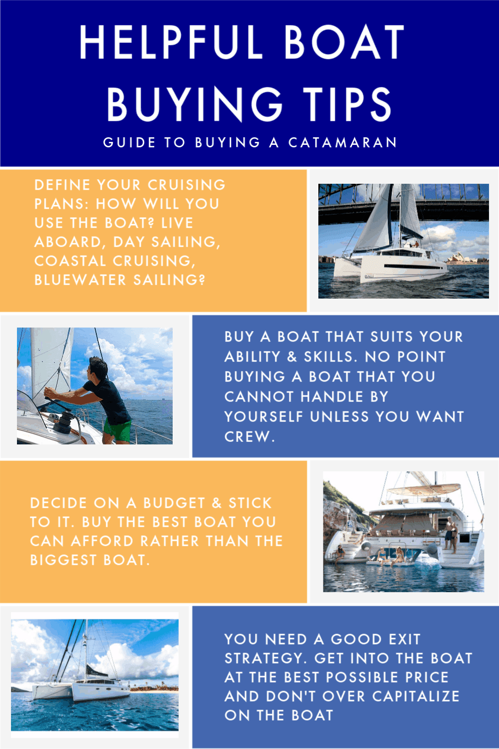 Choosing Between Sailing and Power Catamarans: Performance, Costs, Liveaboard Tradeoffs
