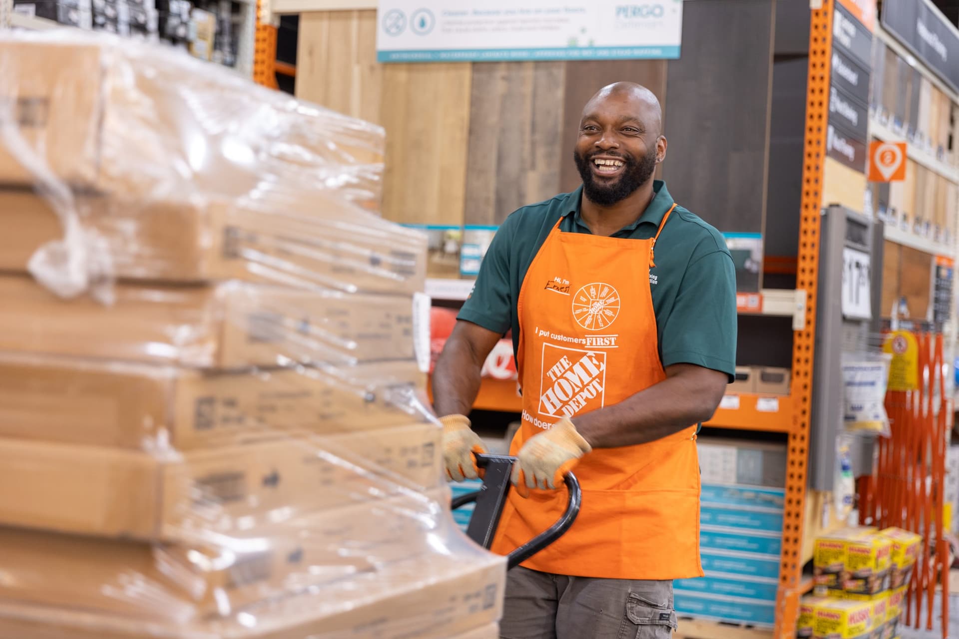 Home Depot highlights the roles that keep stores running