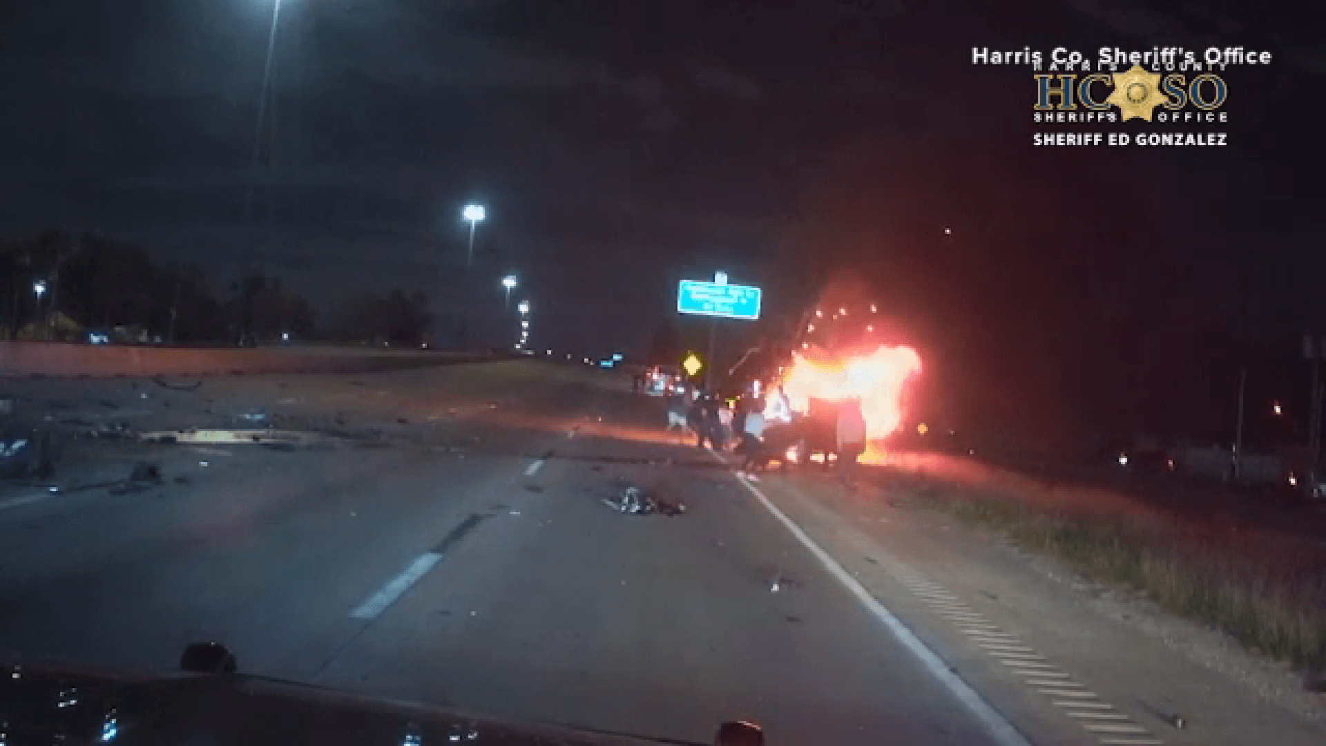 Harris County Deputies' Bodycam Video Shows Rescue After Wrong‑Way Highway 249 Crash