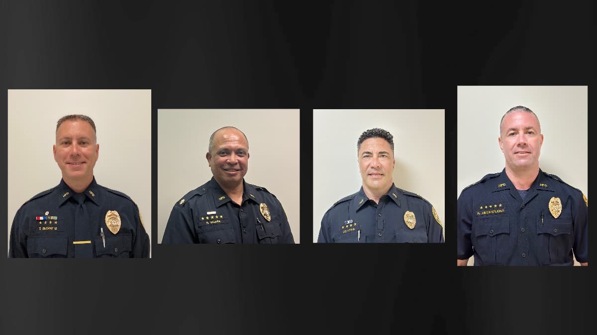 Hawaii Police Department promotes four leaders, reshuffles East and West Hawaii command