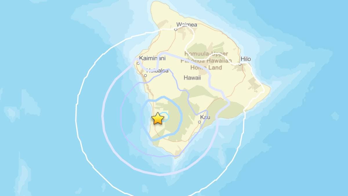 Magnitude 3.8 quake rattles South Kona, no volcanic impact detected
