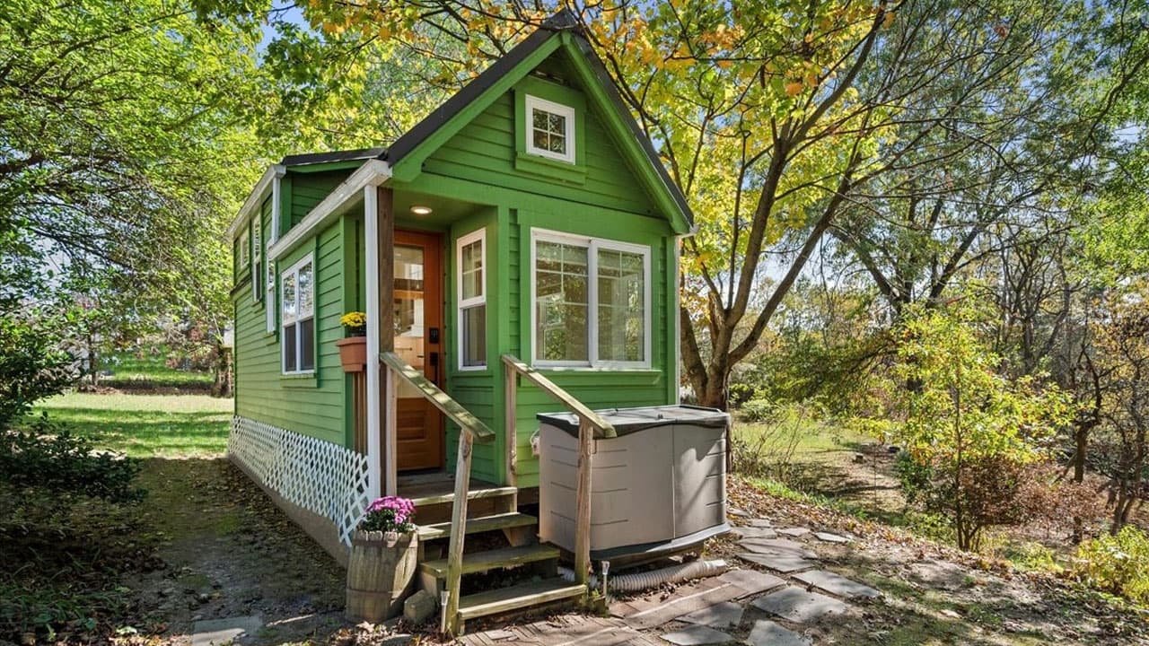 Green Fairytale tiny house hides storage in every inch, costs $77,000
