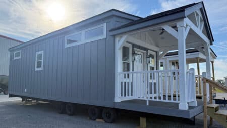 Swainsboro tiny house blends cottagecore style with practical storage