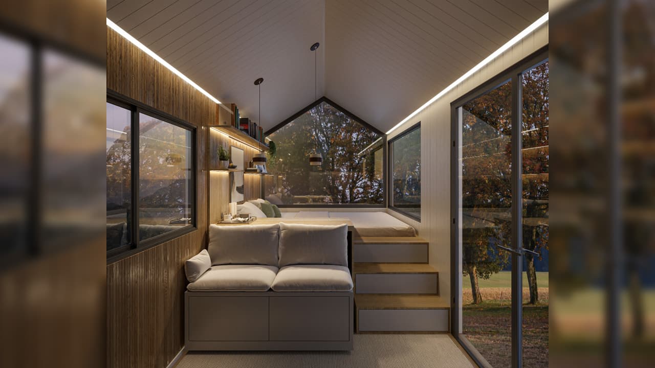 Casa Tiny’s Driftway tiny house feels spacious with smart single-level design