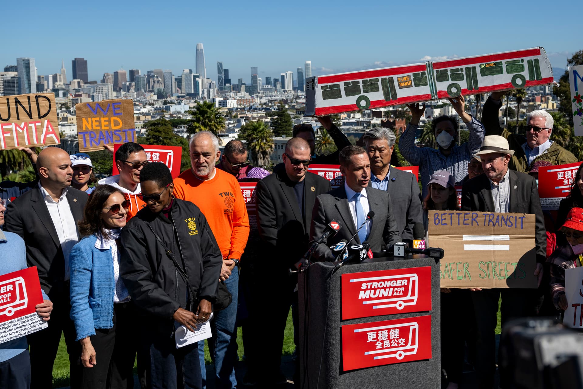 Transit Coalition Launches Stronger Muni For All Campaign, Seeks $160M Parcel Tax