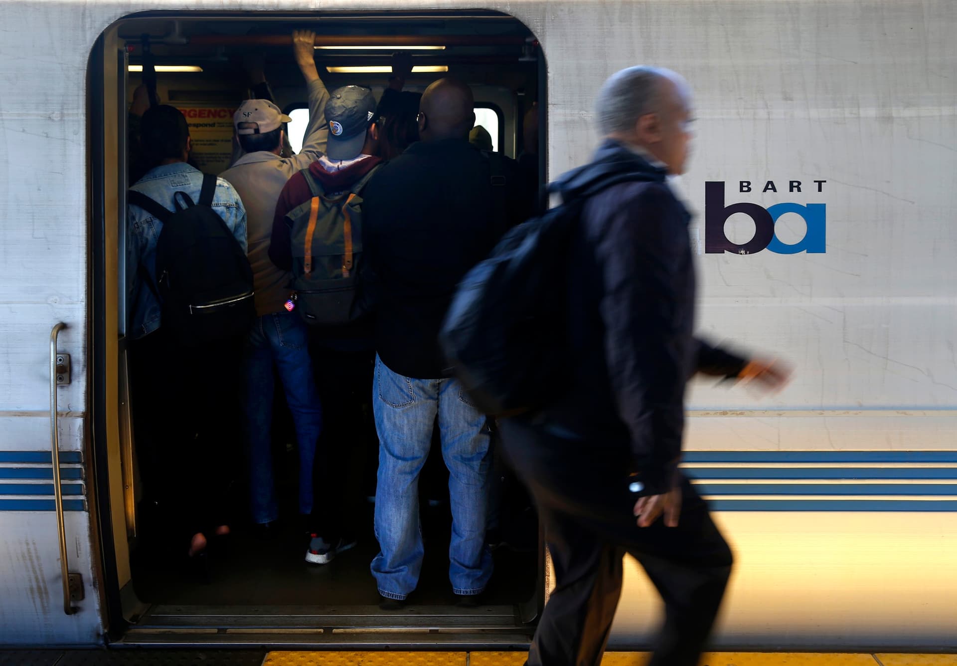 I-80 closure sends riders to BART, weekend trips jump 46 percent
