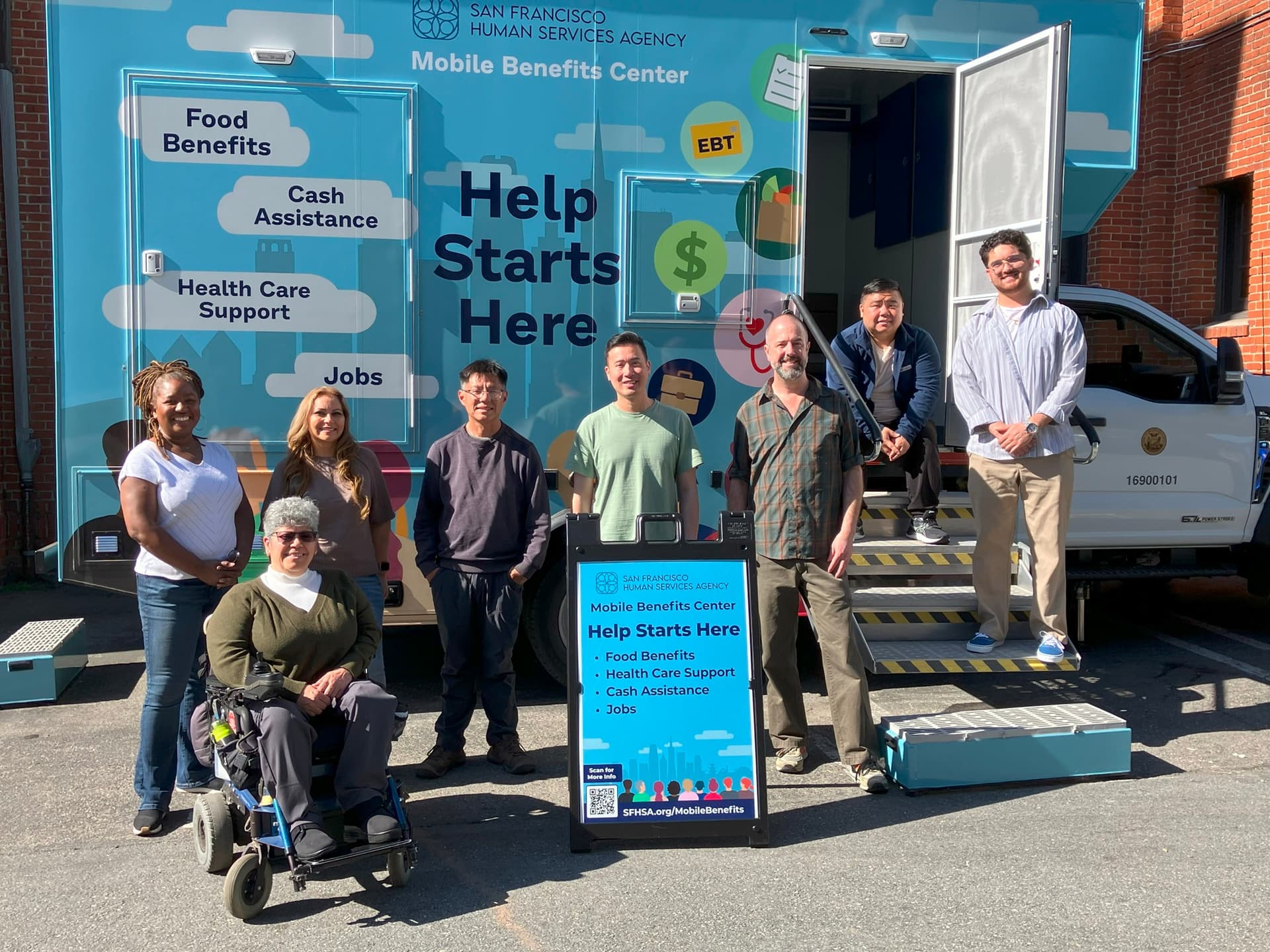 San Francisco launches mobile benefits center to reach more residents