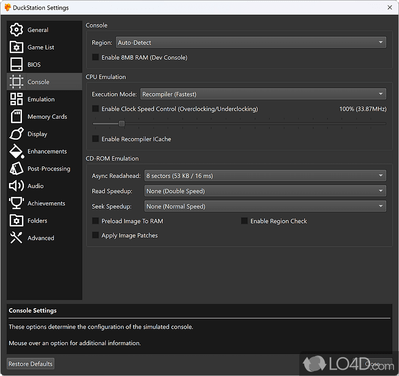DuckStation mid-late February 2026 previews add UI polish, achievements, fullscreen fixes